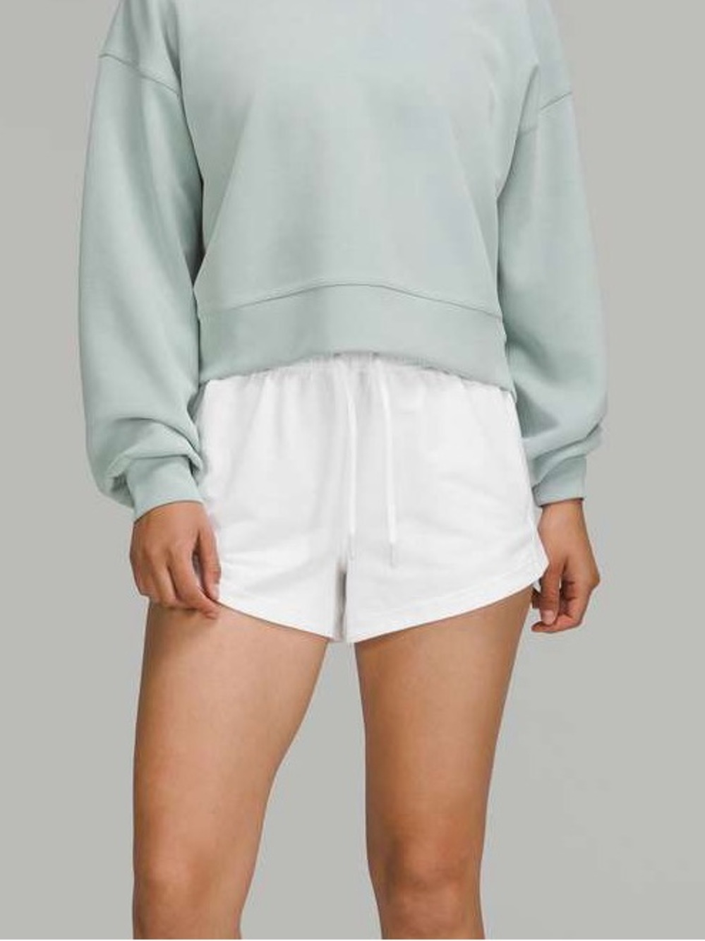 Lululemon Inner Glow High-Rise Short 3" White